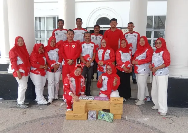 Sekretariat DPRD Rohil Gelar Berbagai Lomba Dalam Rangka Memeriahkan HUT RI ke 81
