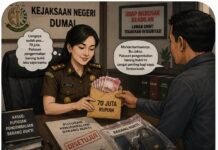 Ungkap Dugaan Mafia Kasus di Kejari Dumai, Uang Pengusaha Raib 70 juta