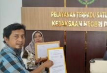 Laporkan Dana Hibah KONI Dumai Fatahuddin Minta Kejaksaan Periksa Agustiawan